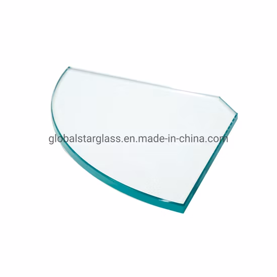 Design dobrado/curvo/em forma de vidro temperado/vidro laminado/ espelho LED / vidro de construção/vidro para móveis
